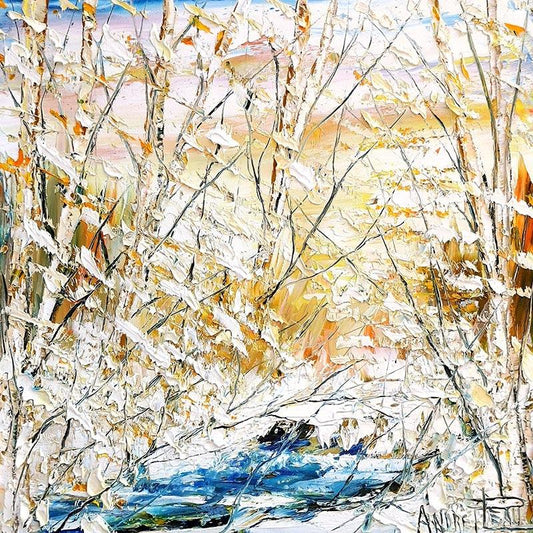 Première neige - Galerie d'Art Beauchamp
