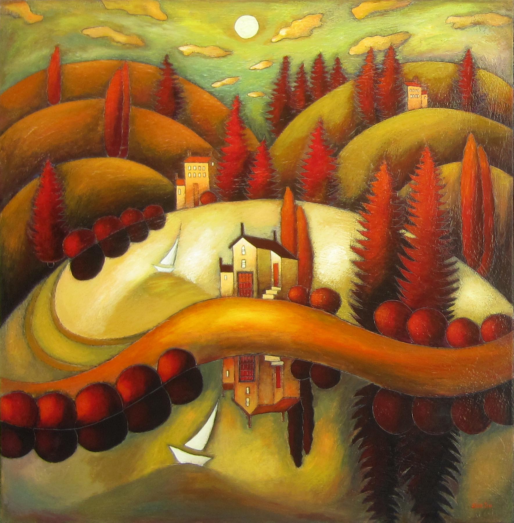 Sunlit magic - Galerie d'Art Beauchamp