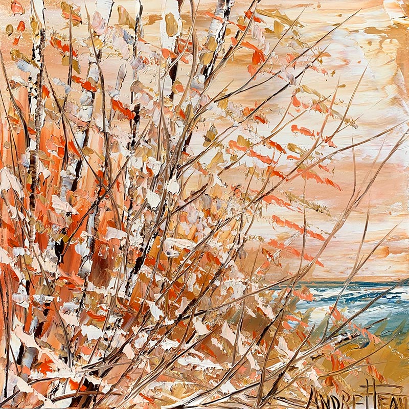 Tout près de la plage - Galerie d'Art Beauchamp