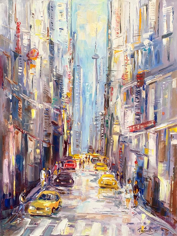 Une vue de Toronto - Galerie d'Art Beauchamp