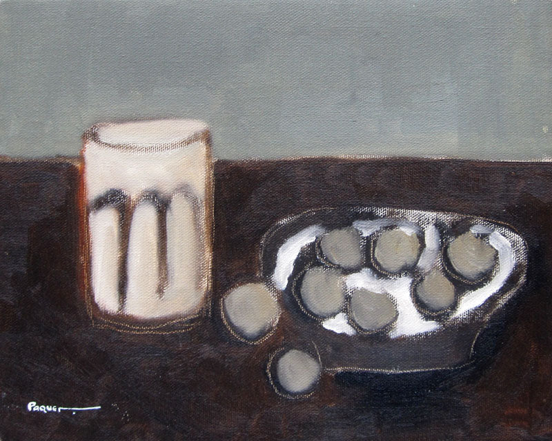 Verre et petits fruits - Galerie d'Art Beauchamp