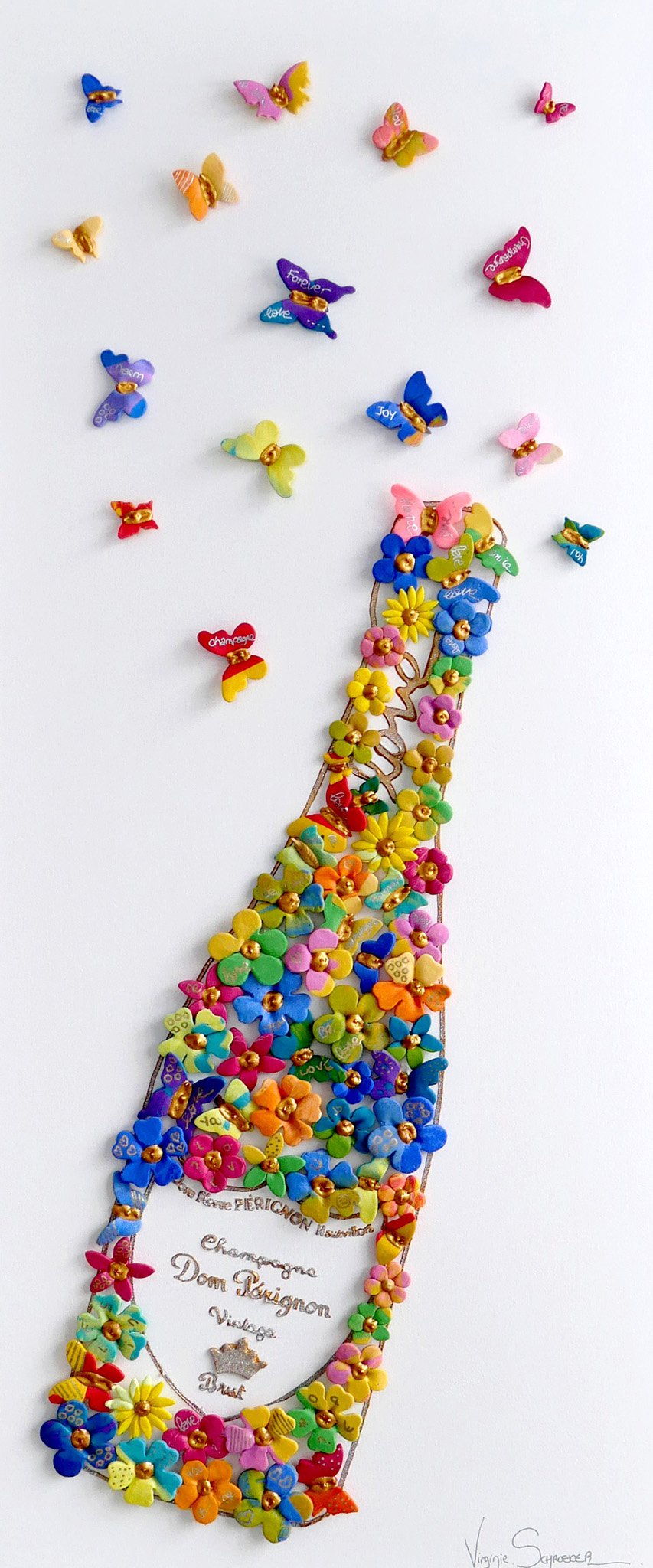 La bouteille d’amour éternel Dom Pérignon