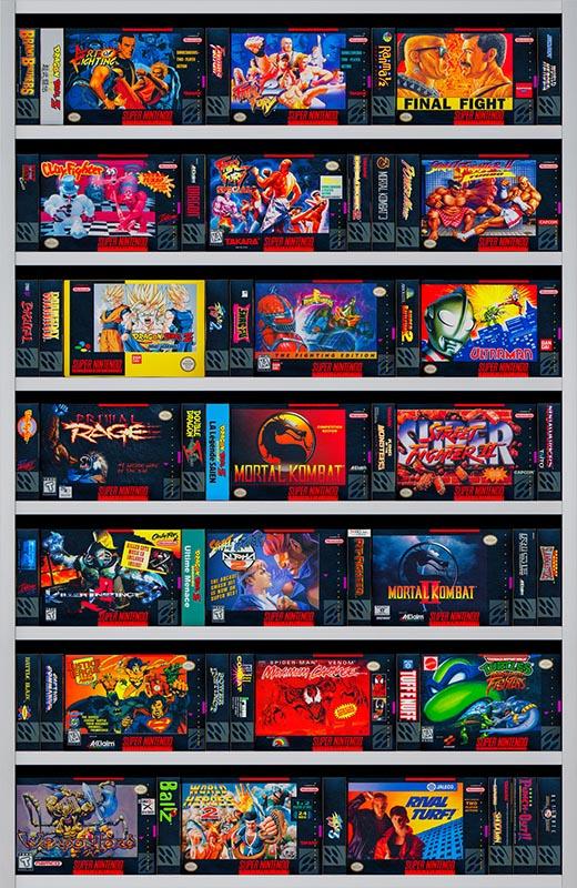 SNES Gamerscape III - Fighting Games (Série/Series)