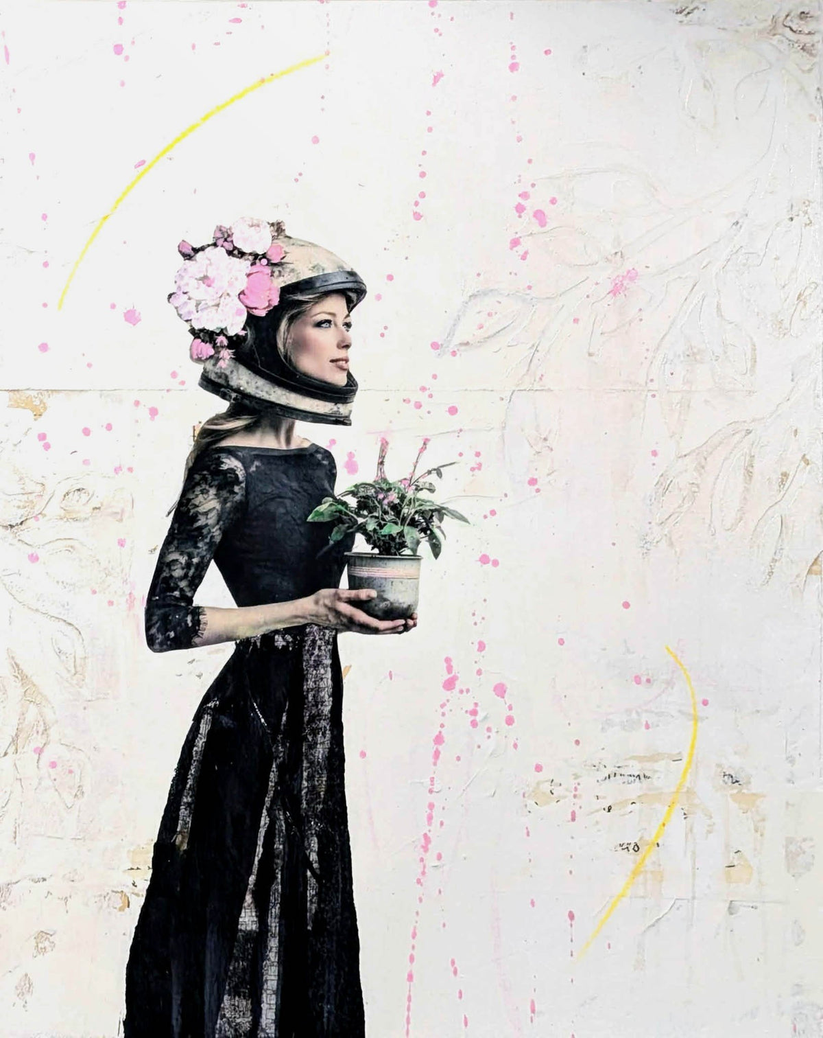 Entre ciel & terre, Lemaitre, Maryline, Mixed media