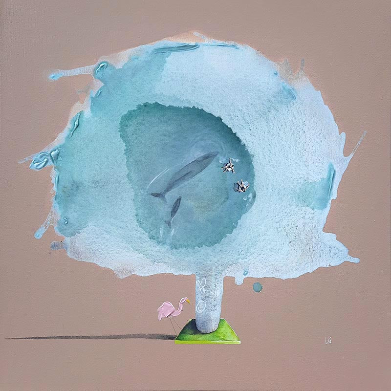 Immense. Cité. Tout p’tits. Humains