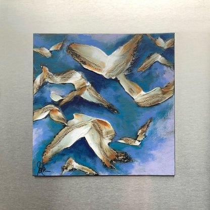 Fly by blue 1 - Galerie d'Art Beauchamp