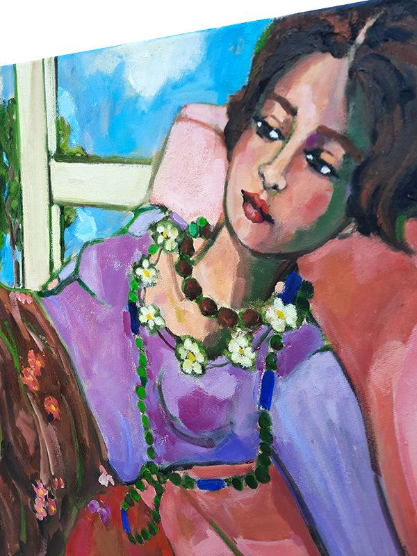 Pose : Woman & a friend