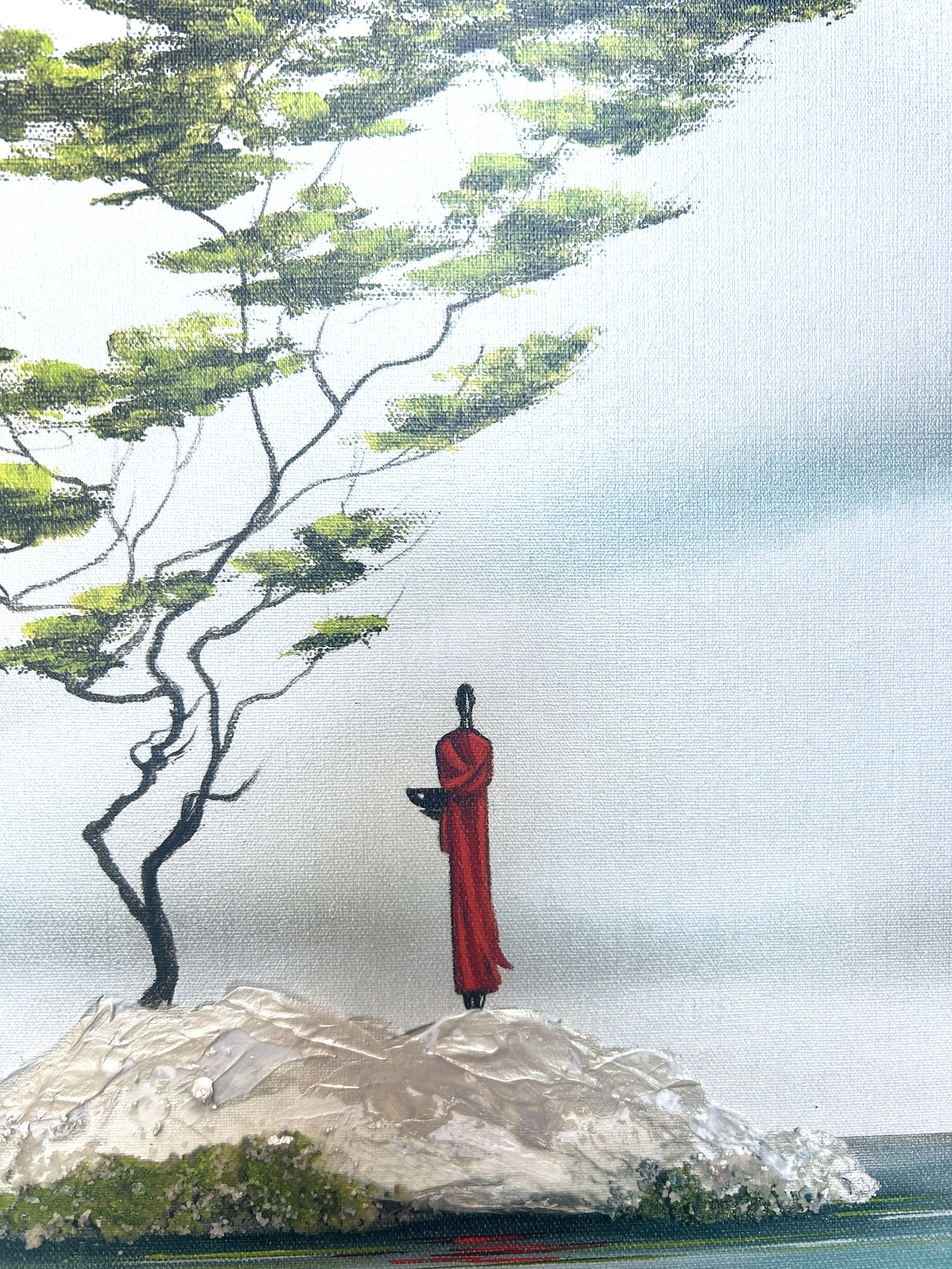 (Giclée, 60 éditions) Conscient d’être l’auteur de sa vie