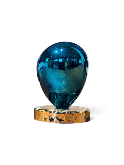 Take my heart - micro (Blue ), Sandro, G., Résine