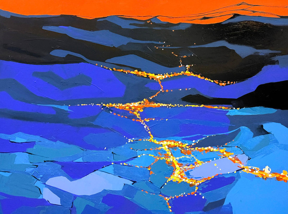 At the Edge of Night's Dream, Tataru, Alexandra, Acrylic
