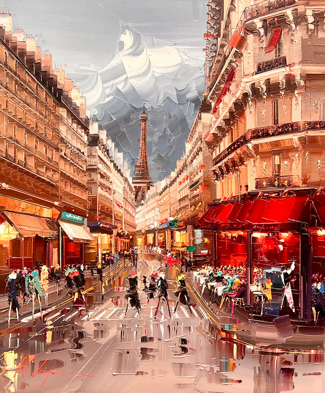 Rue Saint-Dominique, Paris, Gajoum, Kal, Huile