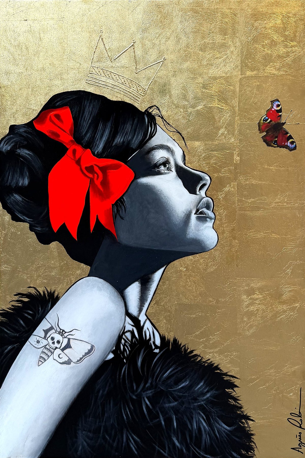 Fragile apparition, Robin, Agnès, Mixte sur bois