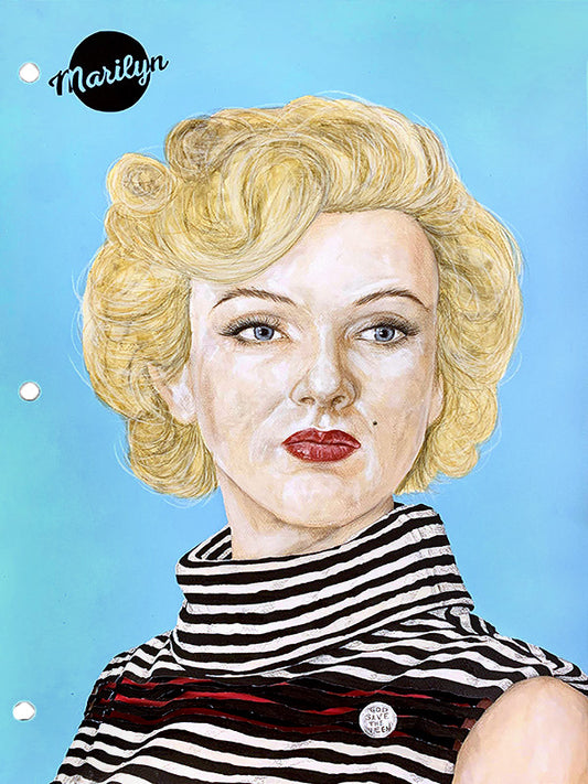 Notebook (Torn Page) : Marilyn Monroe