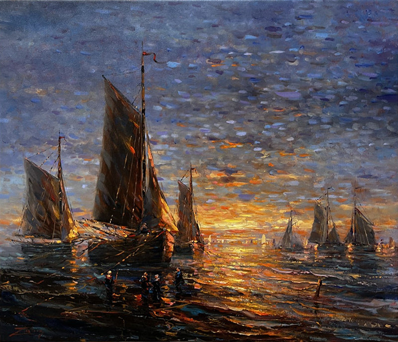 Les bateaux de pêcheurs