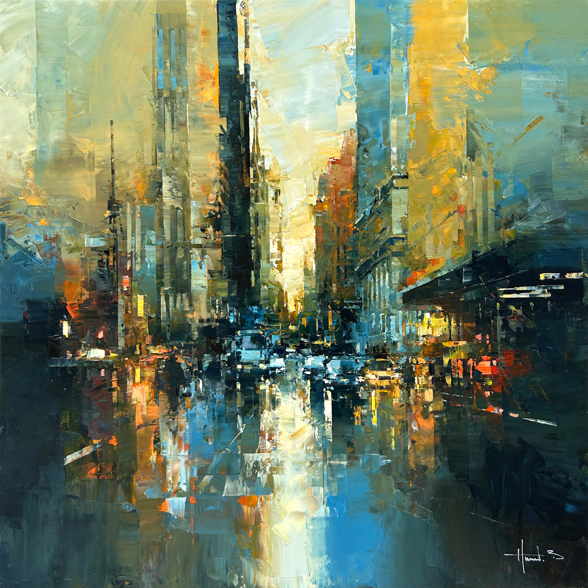 Manhattan Upper East Side, Havard, Benoit, Huile