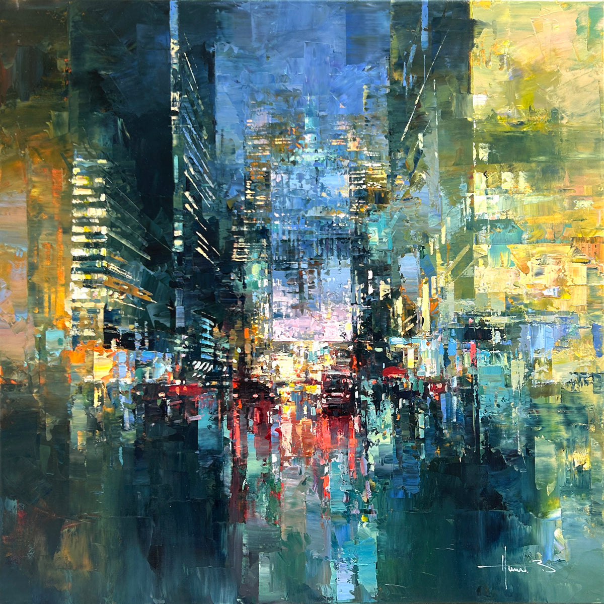 Manhattan Central Park, Havard, Benoit, Huile