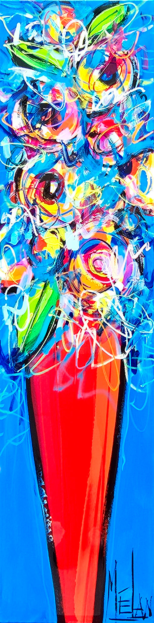 Vague émotive, Mélan, Mixed media