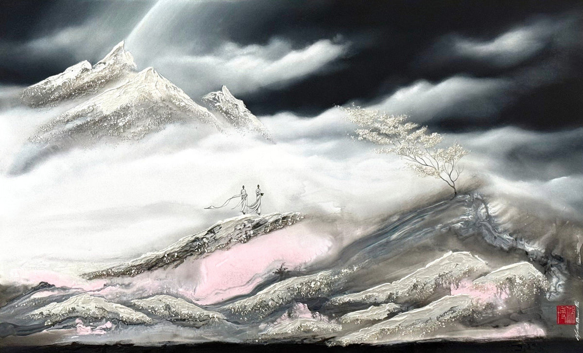 Chaque silence porte en lui la promesse d'une brume rose