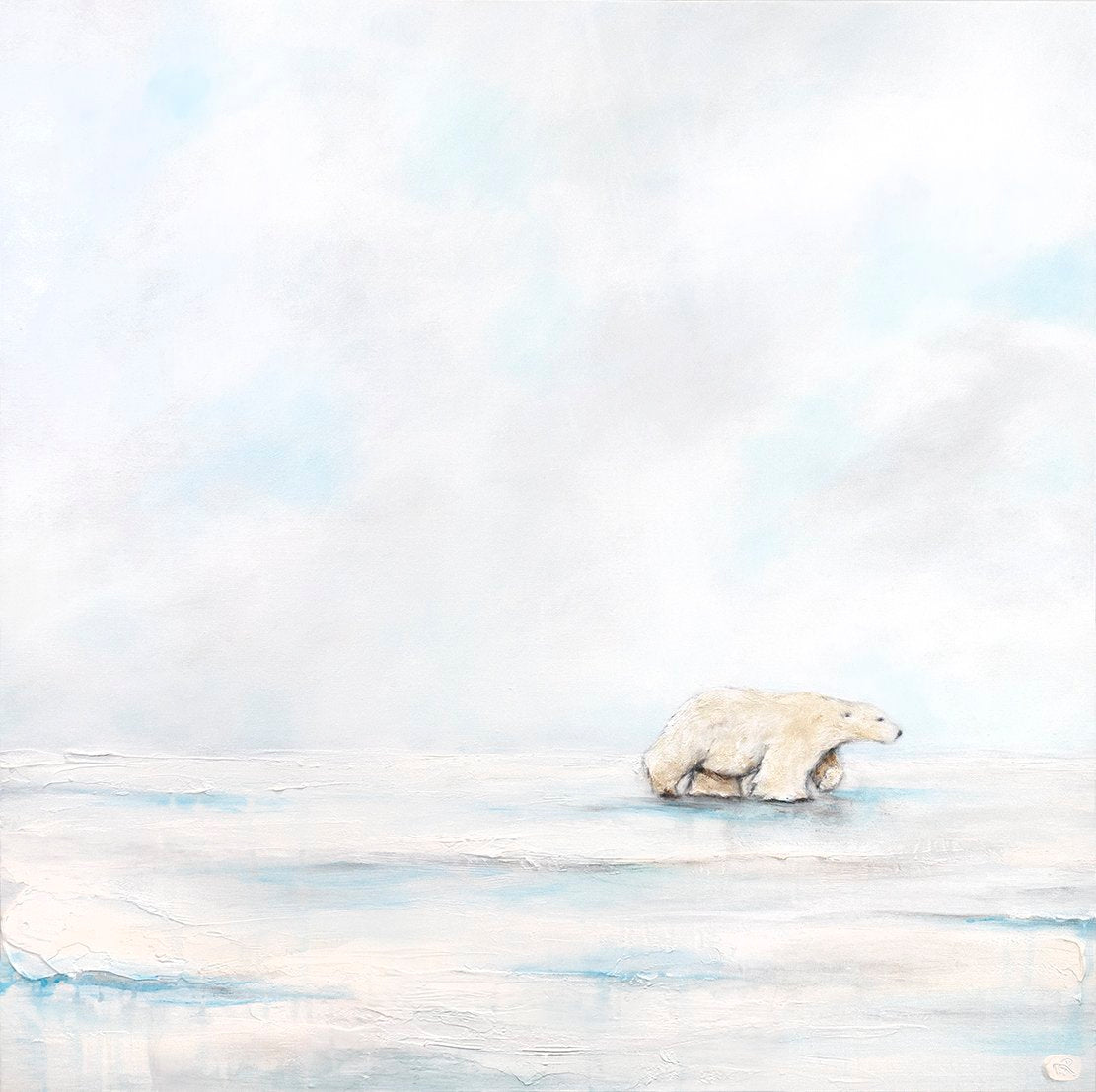 Polar Bear XC, Rousseau, Myriam, Acrylic