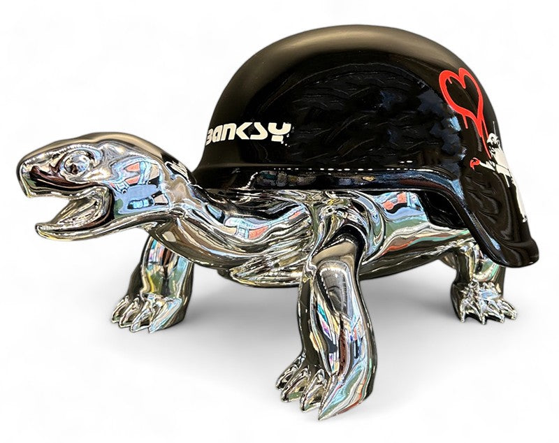 BANKSY - silver turtle 39/99