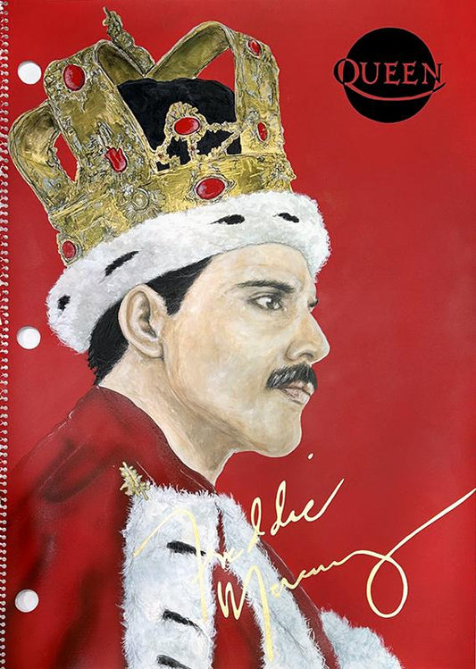 Notebook (Torn Page) : Freddie Mercury
