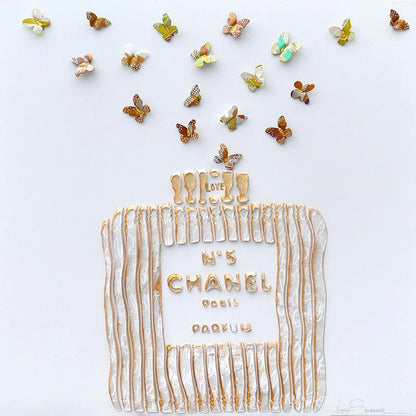 Enjoy Chanel #5 and Butterflies