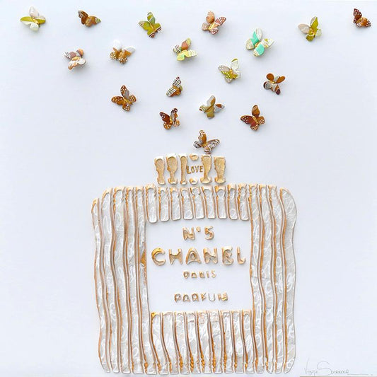 Enjoy Chanel #5 and Butterflies