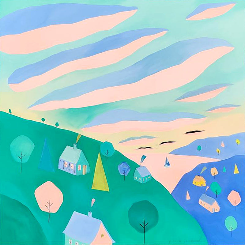 Les montagnes bleues