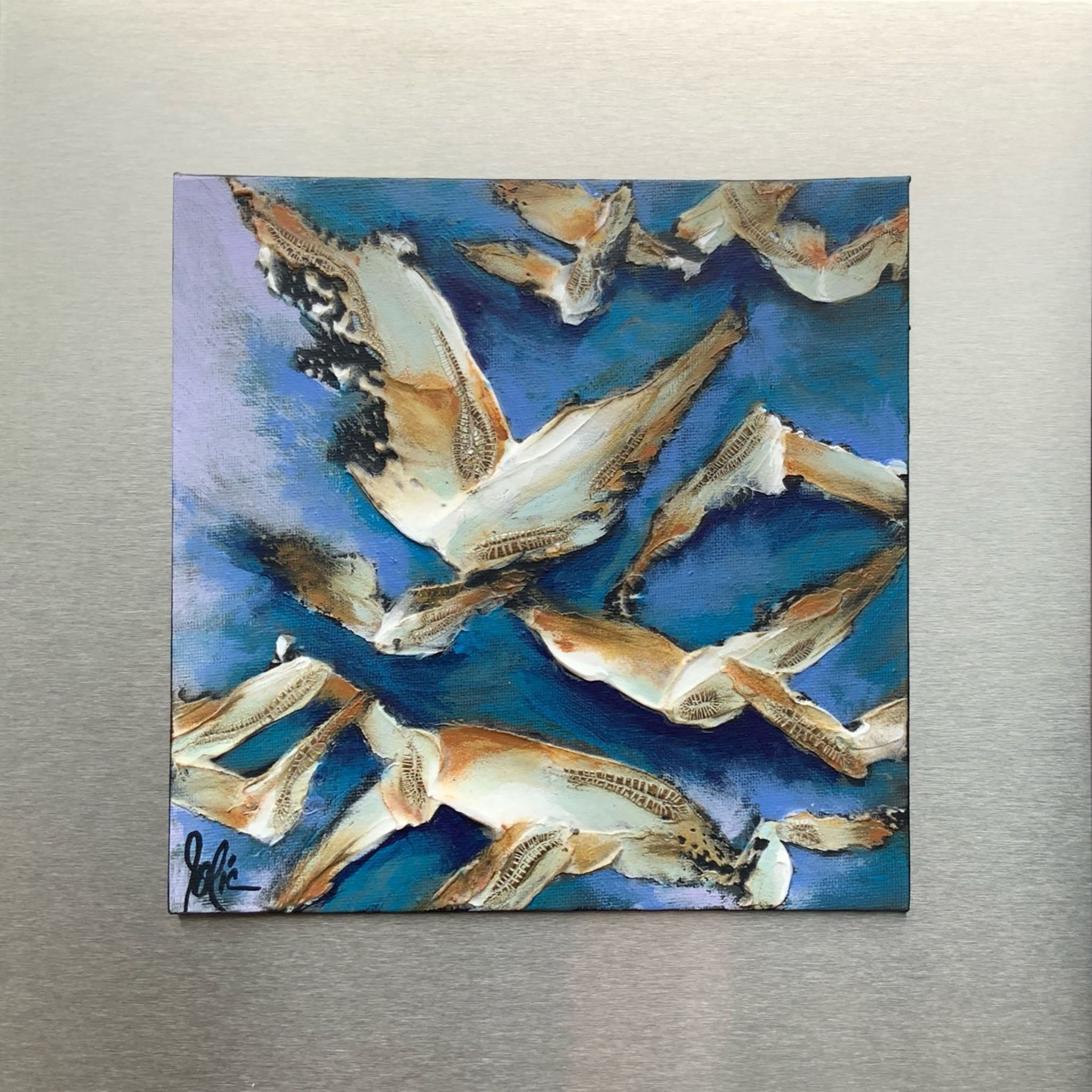 Fly by blue 2 - Galerie d'Art Beauchamp