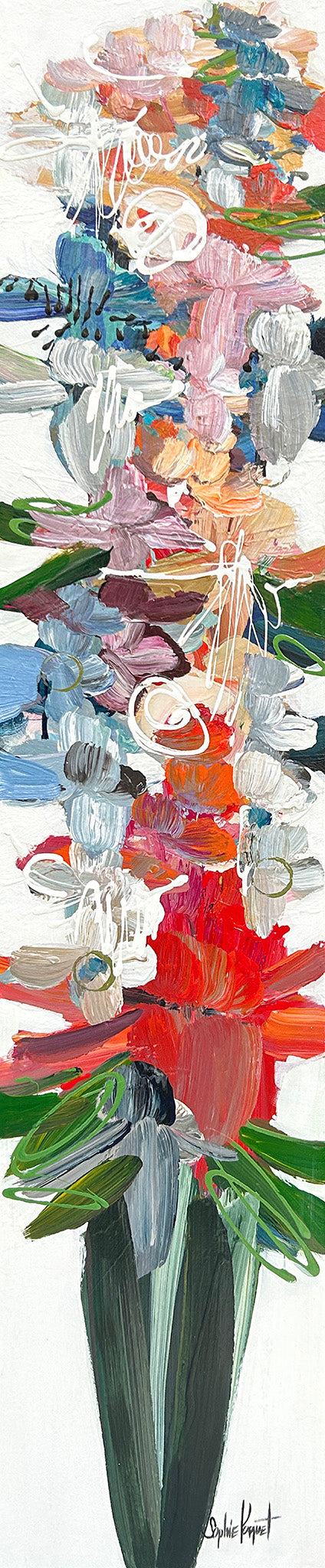 La danse d’un été, Paquet, Sophie, Acrylique