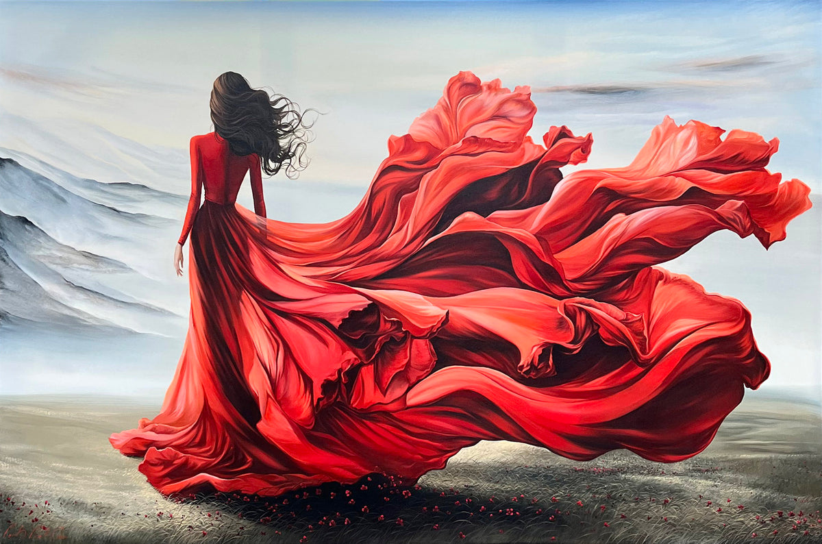 A Shadow in Bloom, Chakchem, Najib, Acrylique