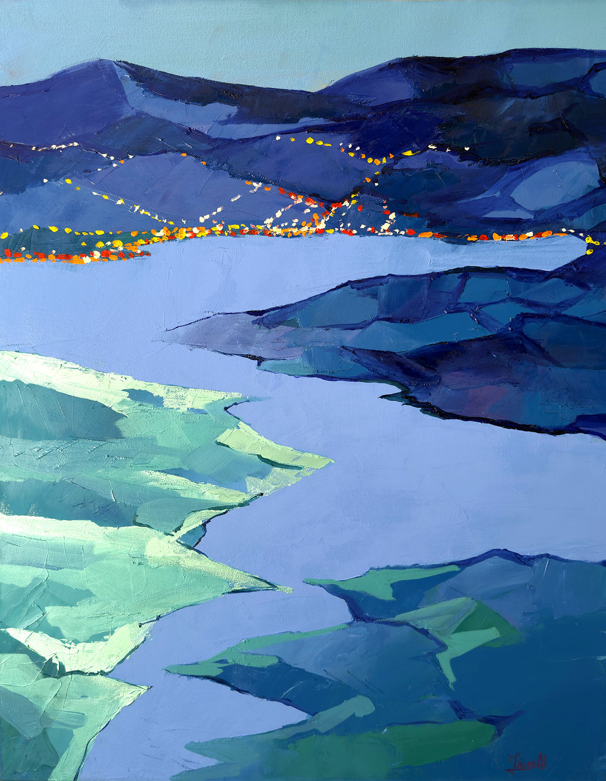The River of Golden Lights, Tataru, Alexandra, Huile