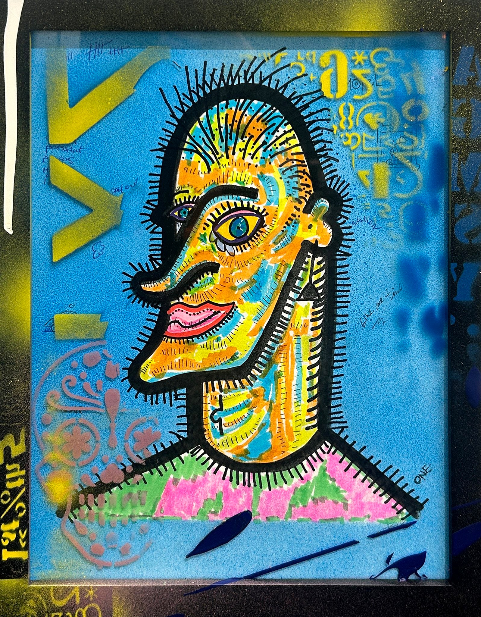 One