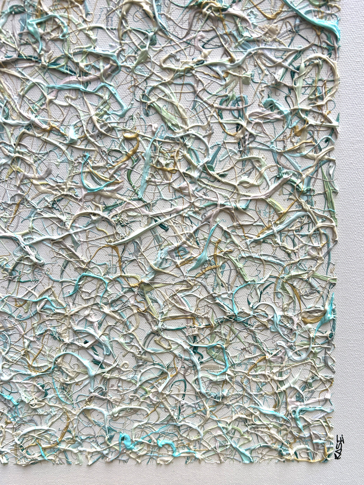 Toutes ces pensées, Cantin, Rose, Mixed media