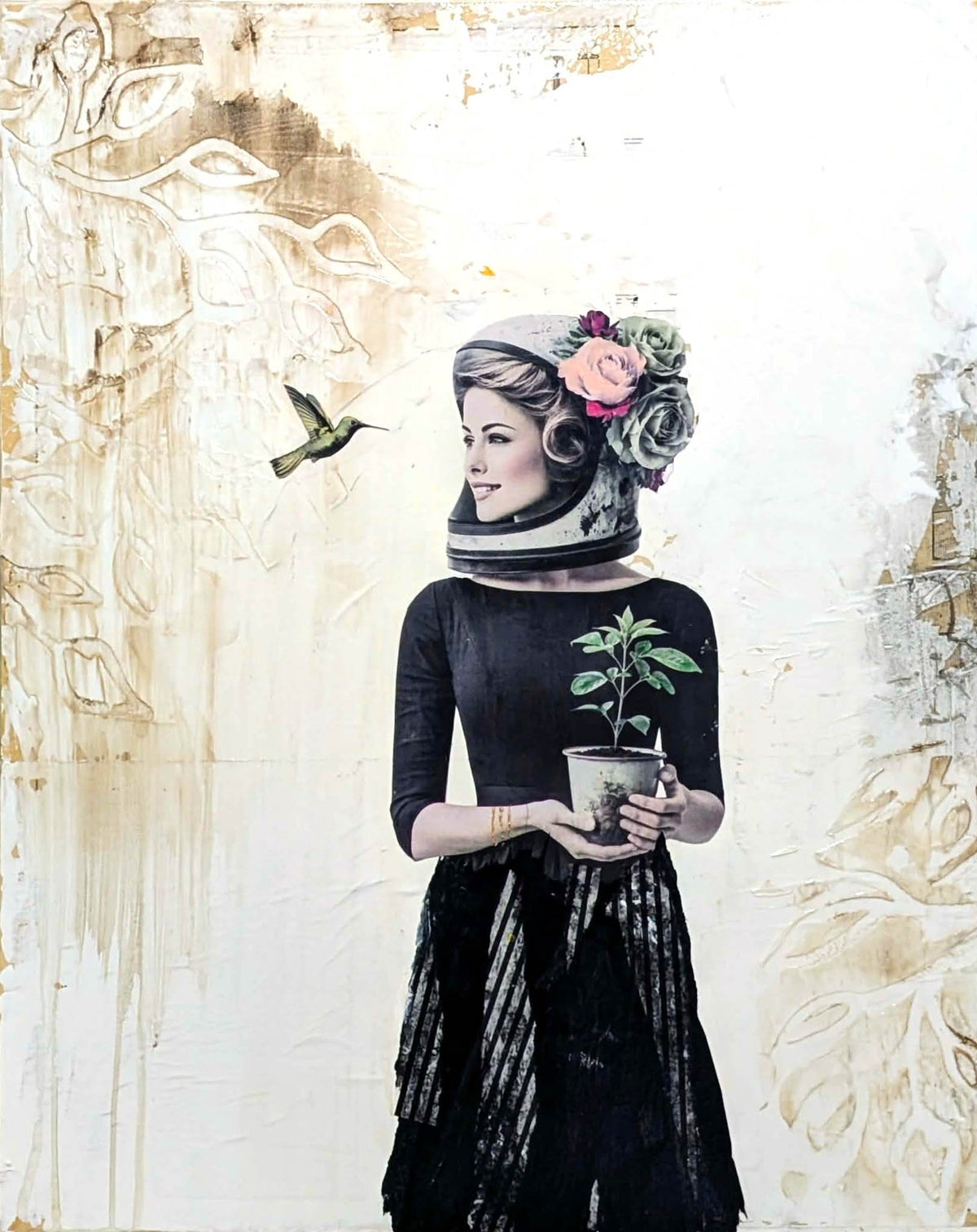 Le jardin des possibles, Lemaitre, Maryline, Mixed media