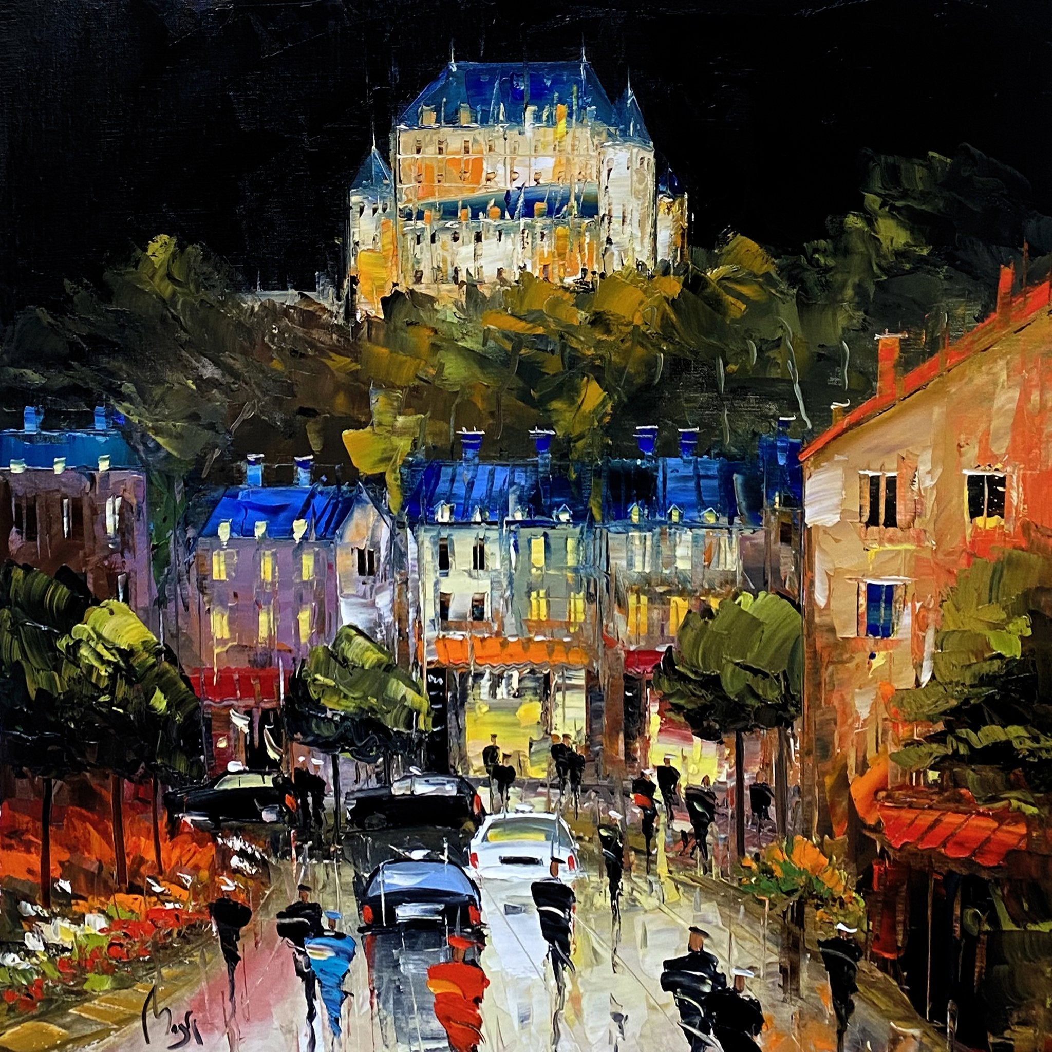 Soirée à la ville basse