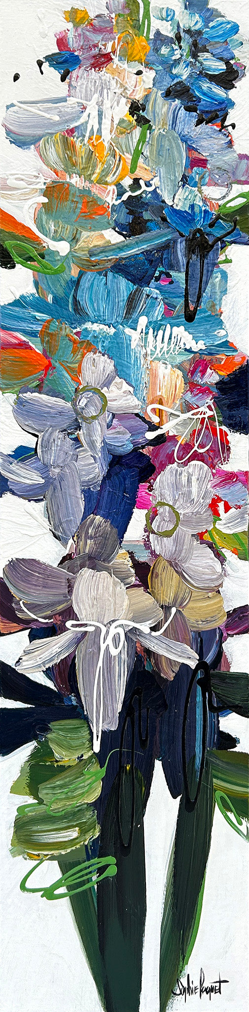 Iris, Paquet, Sophie, Acrylic