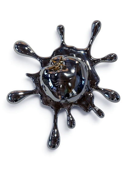 Tomato Splat (Silver) (18/100), Sandro, G., Resin
