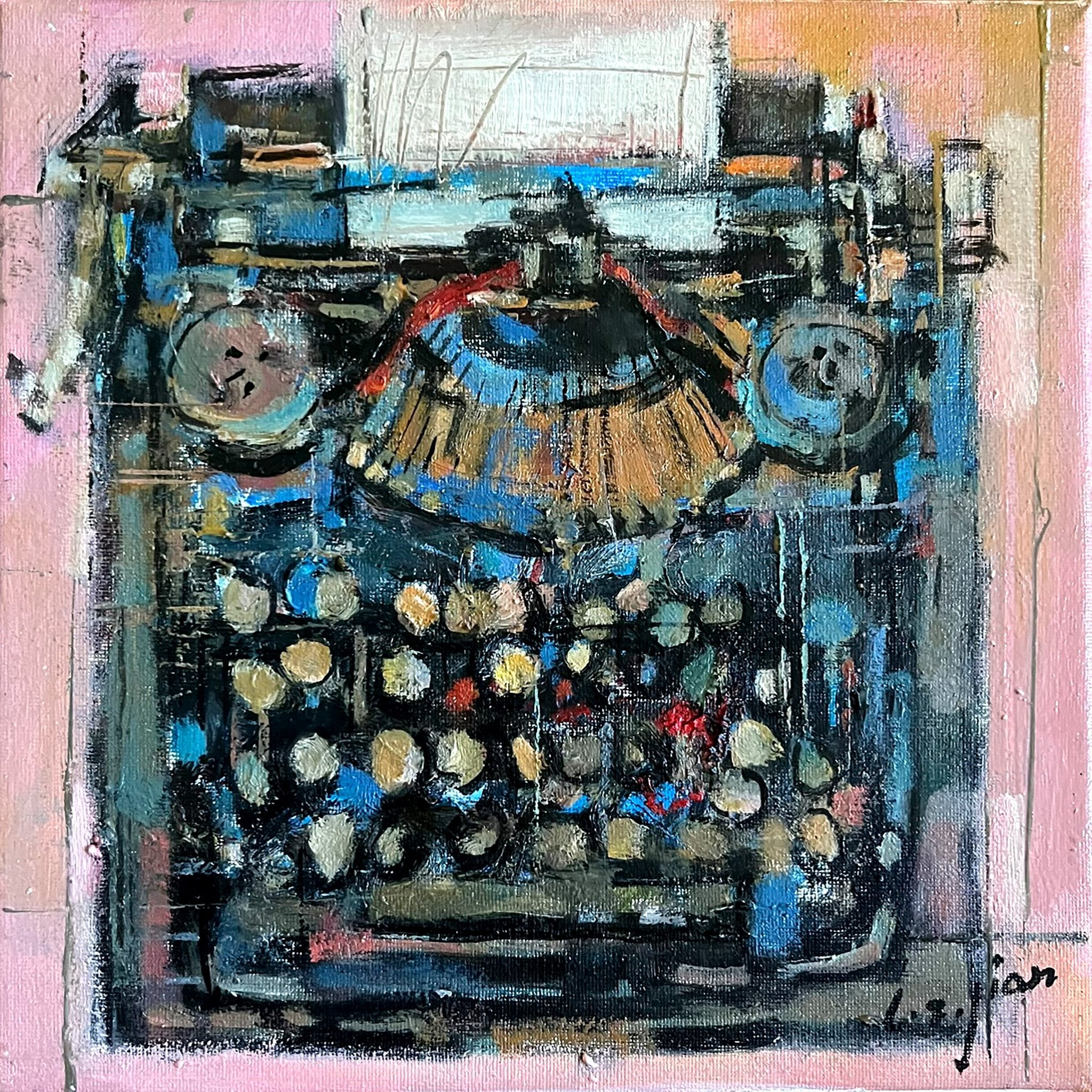 Typewriters in pink (#01262), Li, Jay