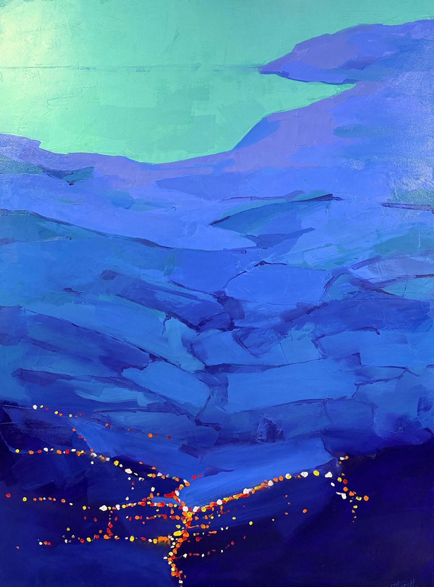 Night in Motion, Tataru, Alexandra, Oil
