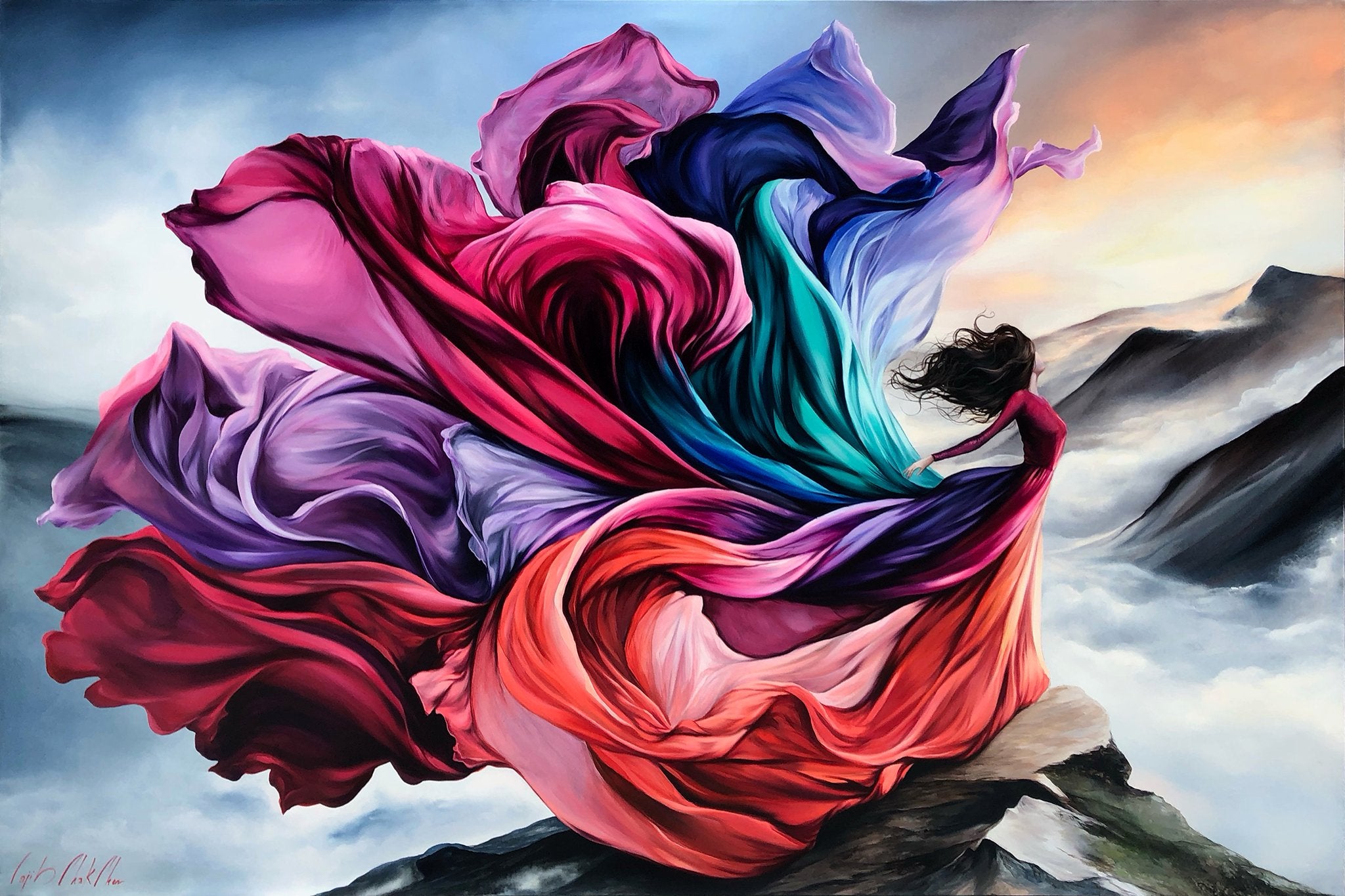 Crown of rising light