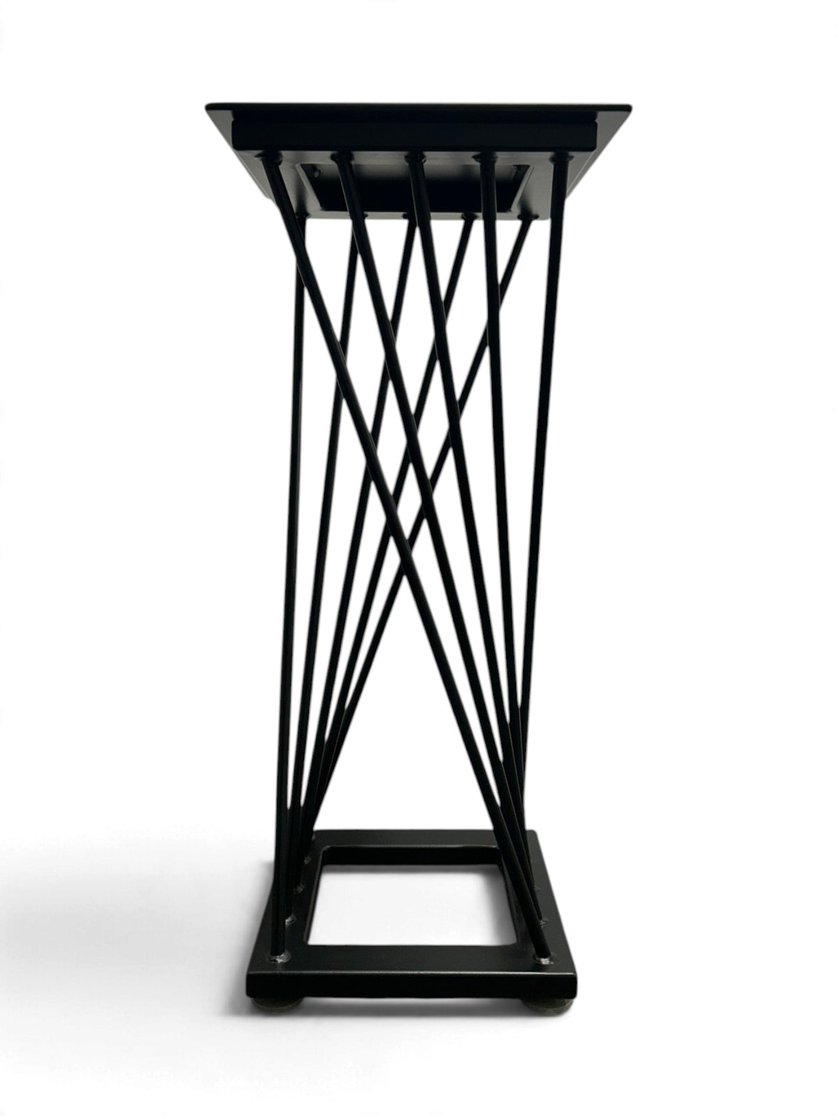 Piédestal croisé, Laurent, Sébastien, Steel