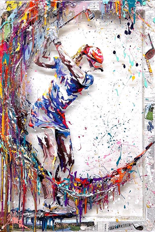Golfing Colors (14/49) - Galerie d'Art Beauchamp