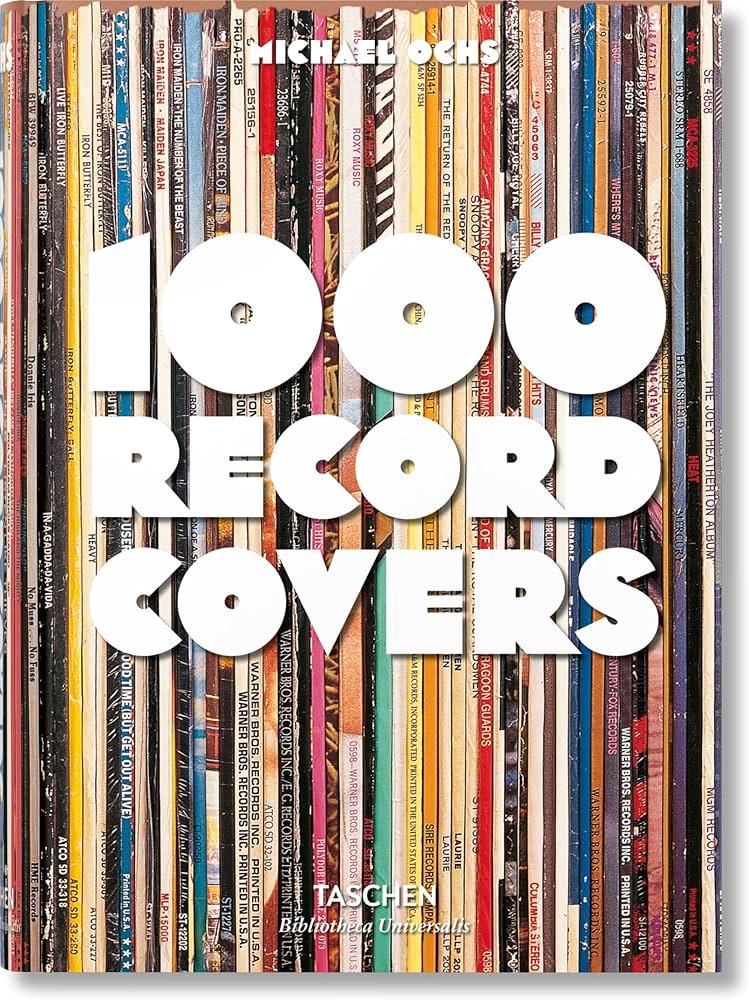 1000 record covers (ISBN : 9783836550581)