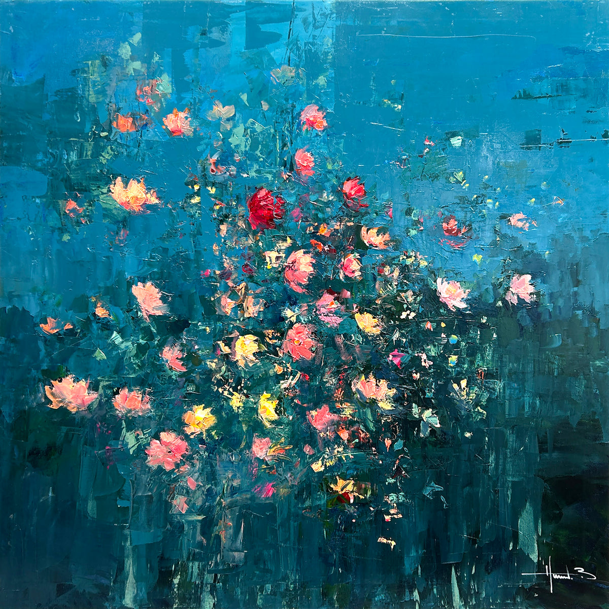 Les hibiscus, Havard, Benoit, Huile