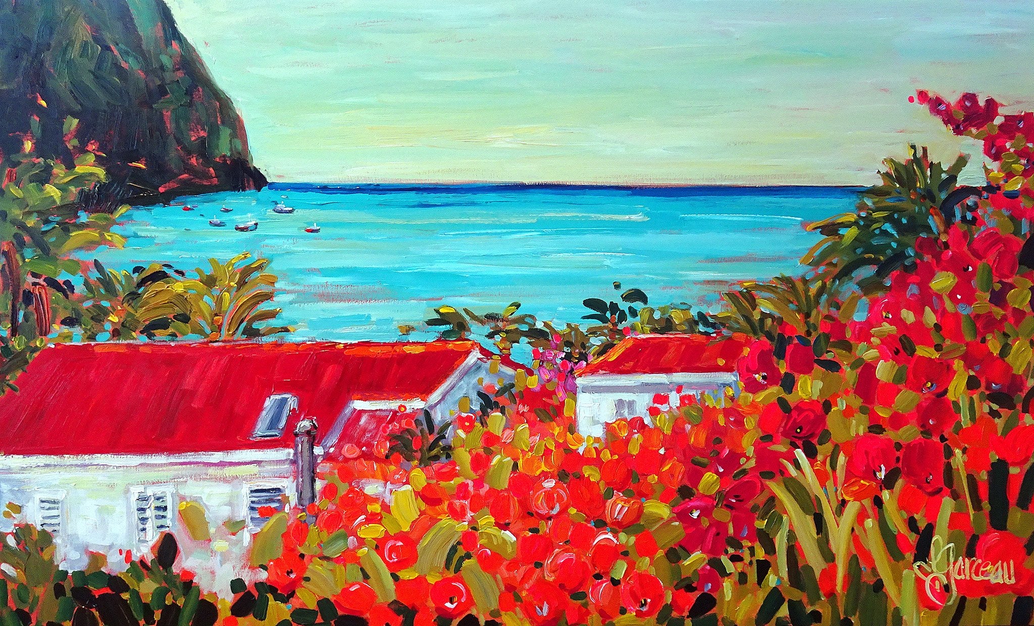 Où les fleurs se marient à l’eau