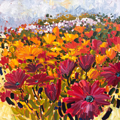 Cascades of Time Gardens, Garceau, Lynn, Acrylic
