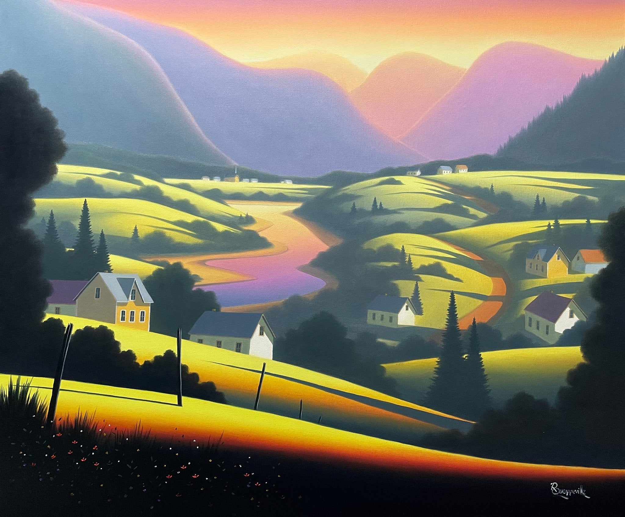 Les portes de la vallée