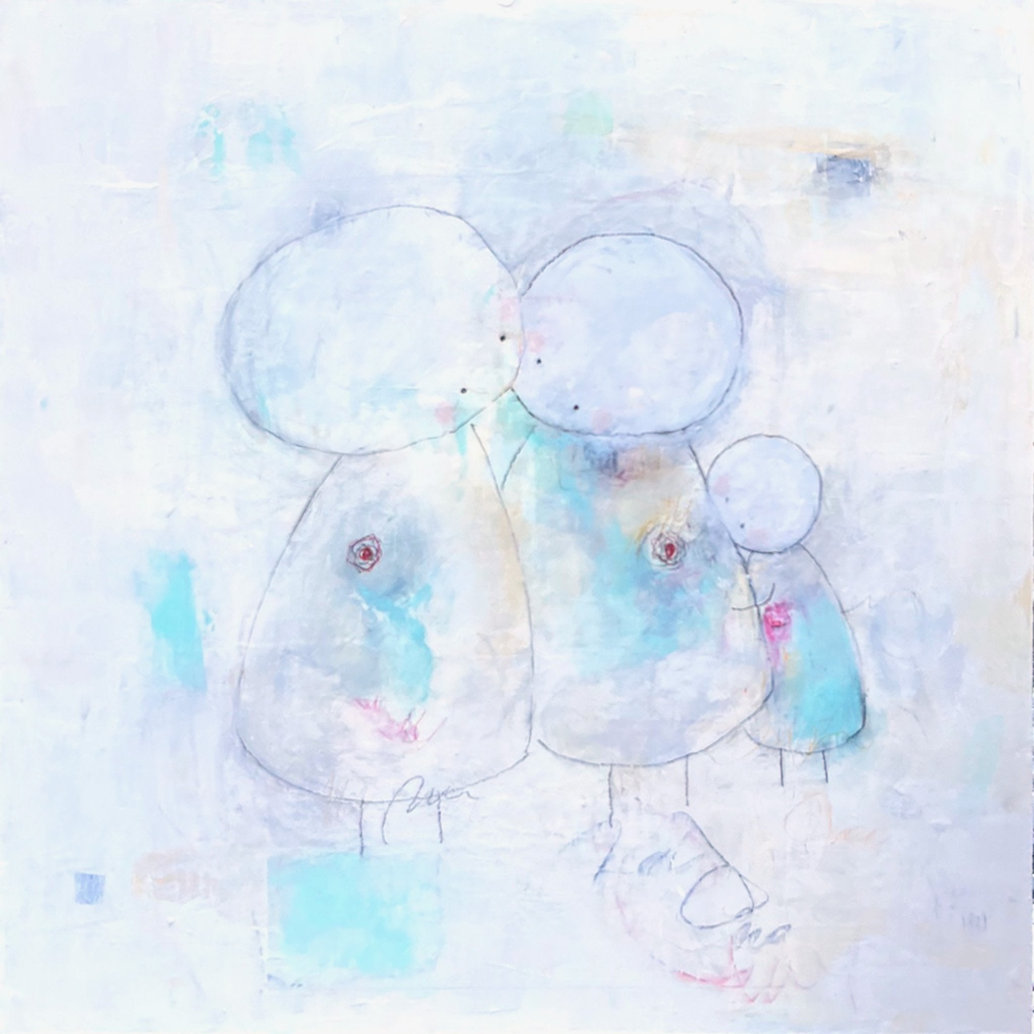 Les coeurs unis no.23 - Galerie d'Art Beauchamp