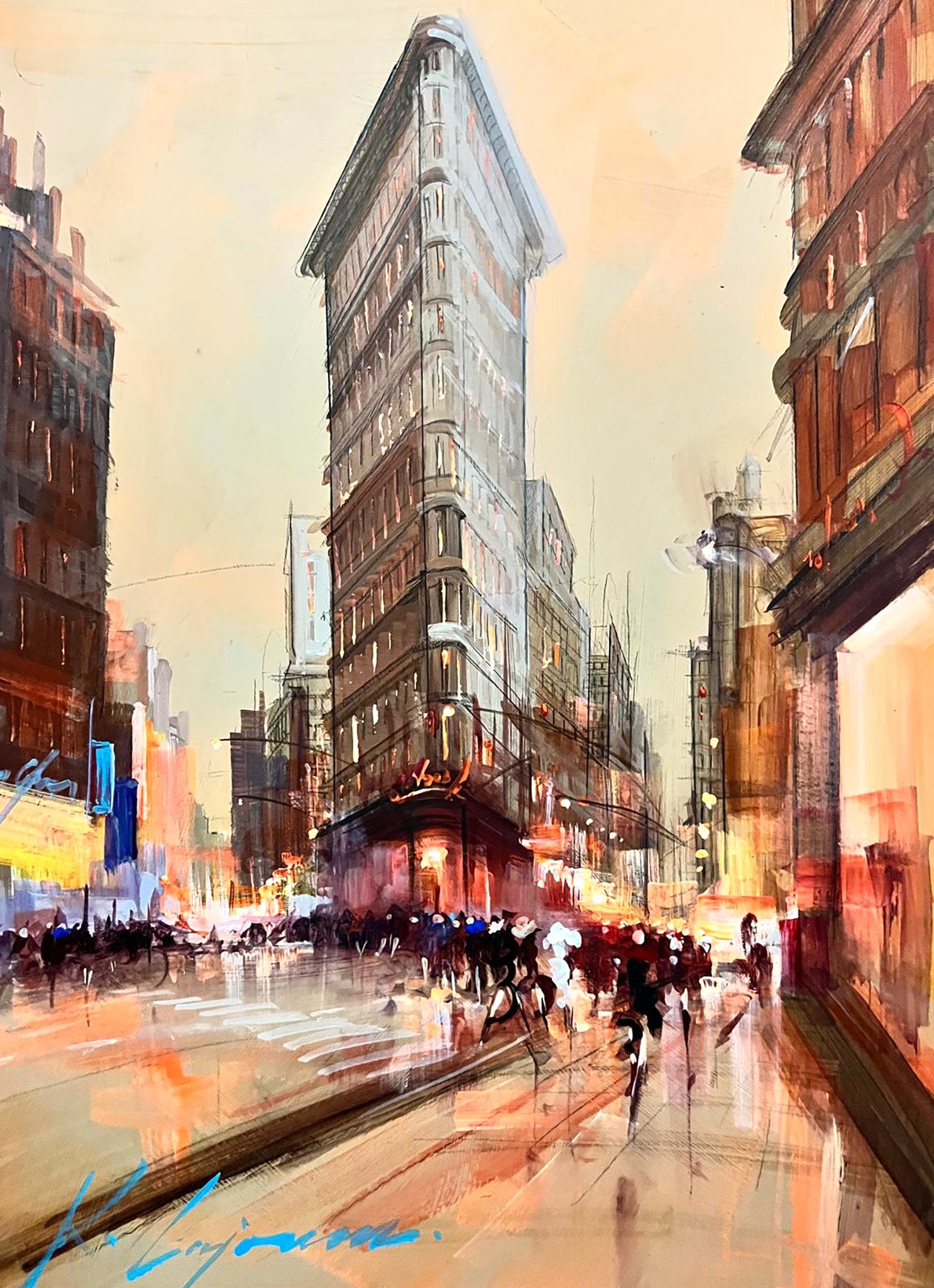 Flat Iron, NYC - Galerie d'Art Beauchamp